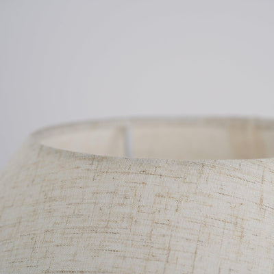 Lumian Fabric Ceramic Rustic Table Lamp