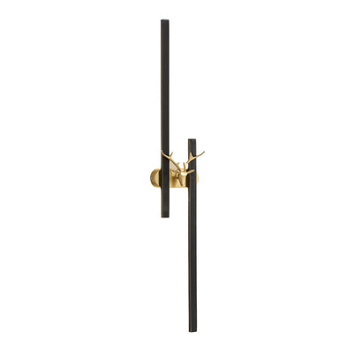 Vavinisra Classic Deer Brass Wall Lamp