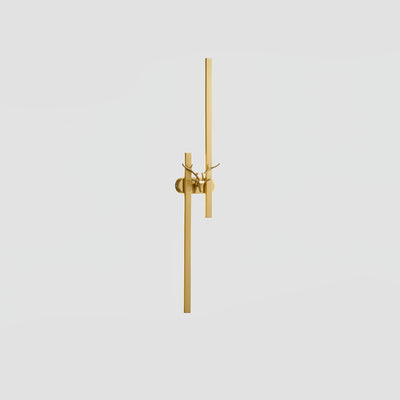 Vavinisra Classic Deer Brass Wall Lamp