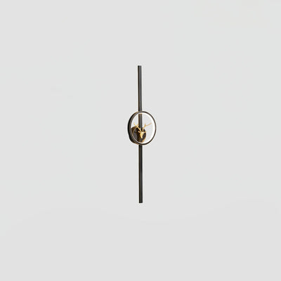 Vavinisra Classic Deer Brass Wall Lamp