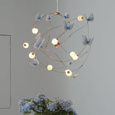 Calenira Orbit Butterfly Chandelier