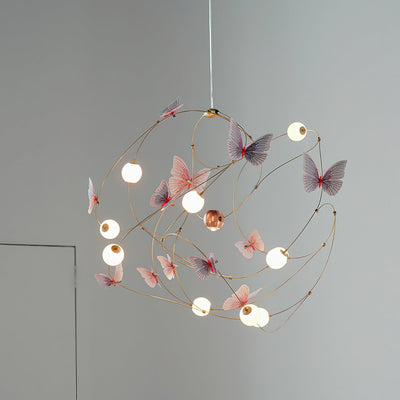 Calenira Orbit Butterfly Chandelier