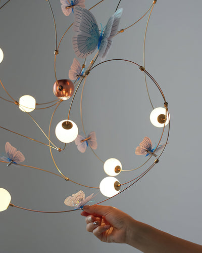 Calenira Orbit Butterfly Chandelier