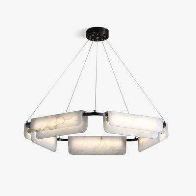 Circona Alabaster Pendant Light