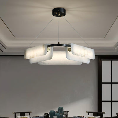 Circona Alabaster Pendant Light