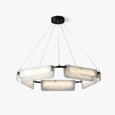 Circona Alabaster Pendant Light
