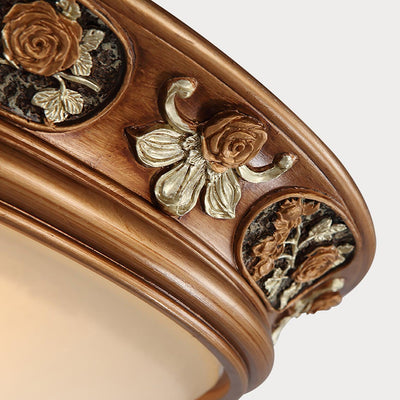 Cilene Vintage Luxury Recessed Resin Ceiling Light