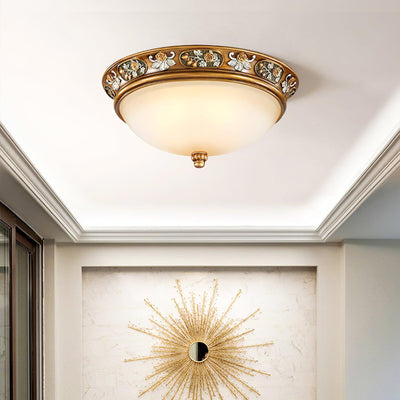 Cilene Vintage Luxury Recessed Resin Ceiling Light