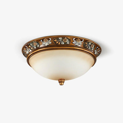 Cilene Vintage Luxury Recessed Resin Ceiling Light
