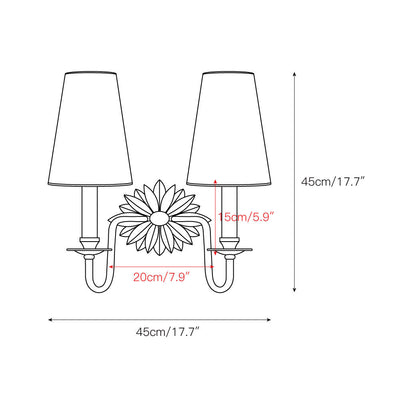 Oakwood Double Indoor Wall Light
