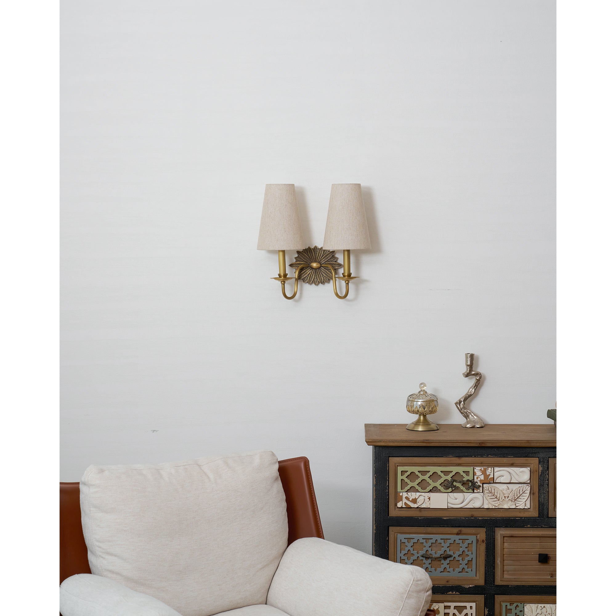 Oakwood Double Indoor Wall Light