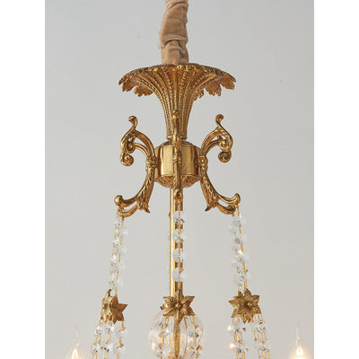 Bellview Brass Chandelier