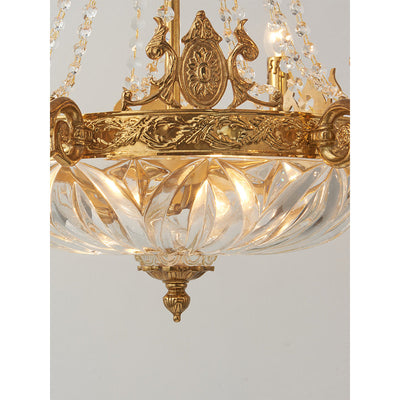 Bellview Brass Chandelier
