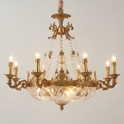 Bellview Brass Chandelier