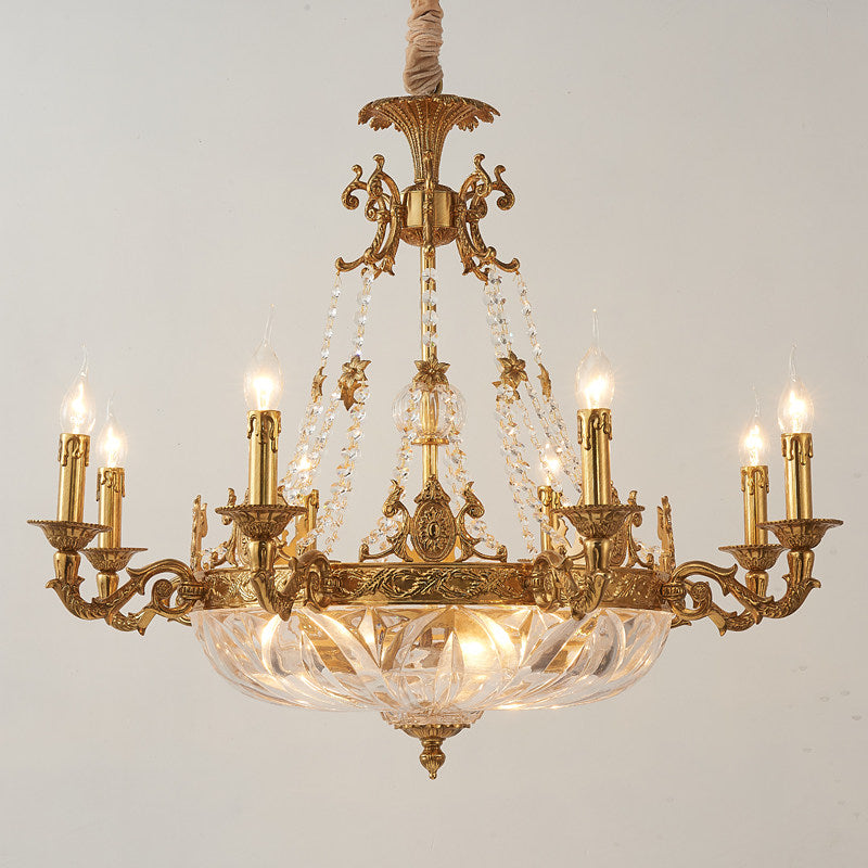 Bellview Brass Chandelier