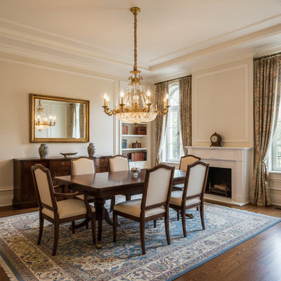Bellview Brass Chandelier
