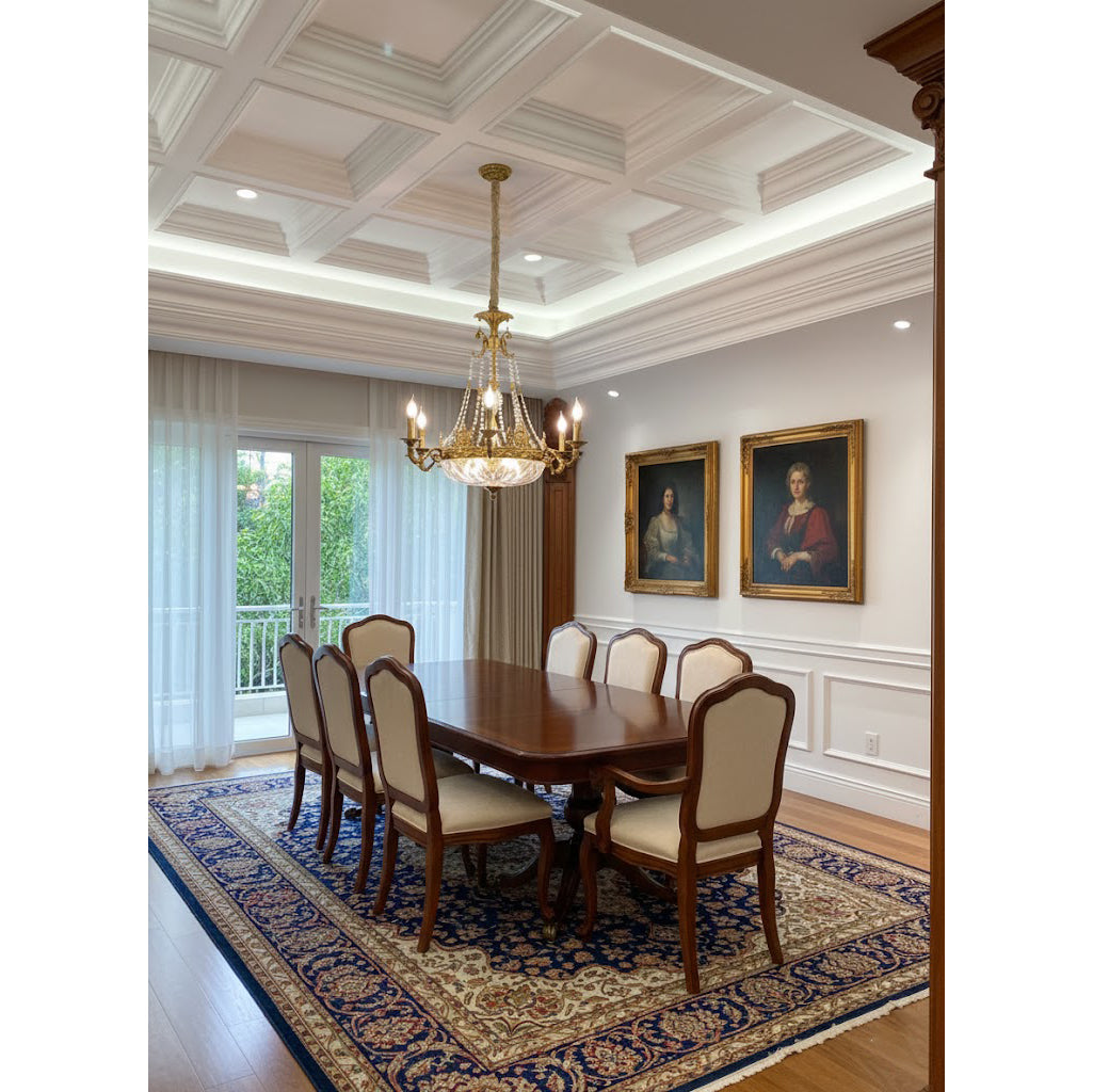 Bellview Brass Chandelier
