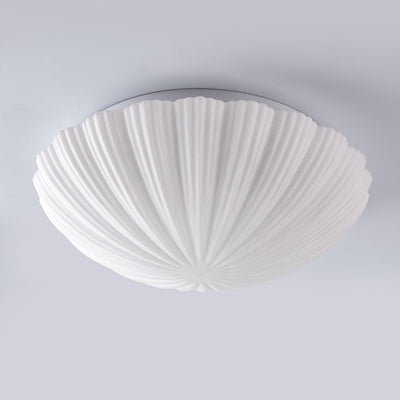 Elo Ceiling Lamp Seashell Shape Ribbed Soft Elegant