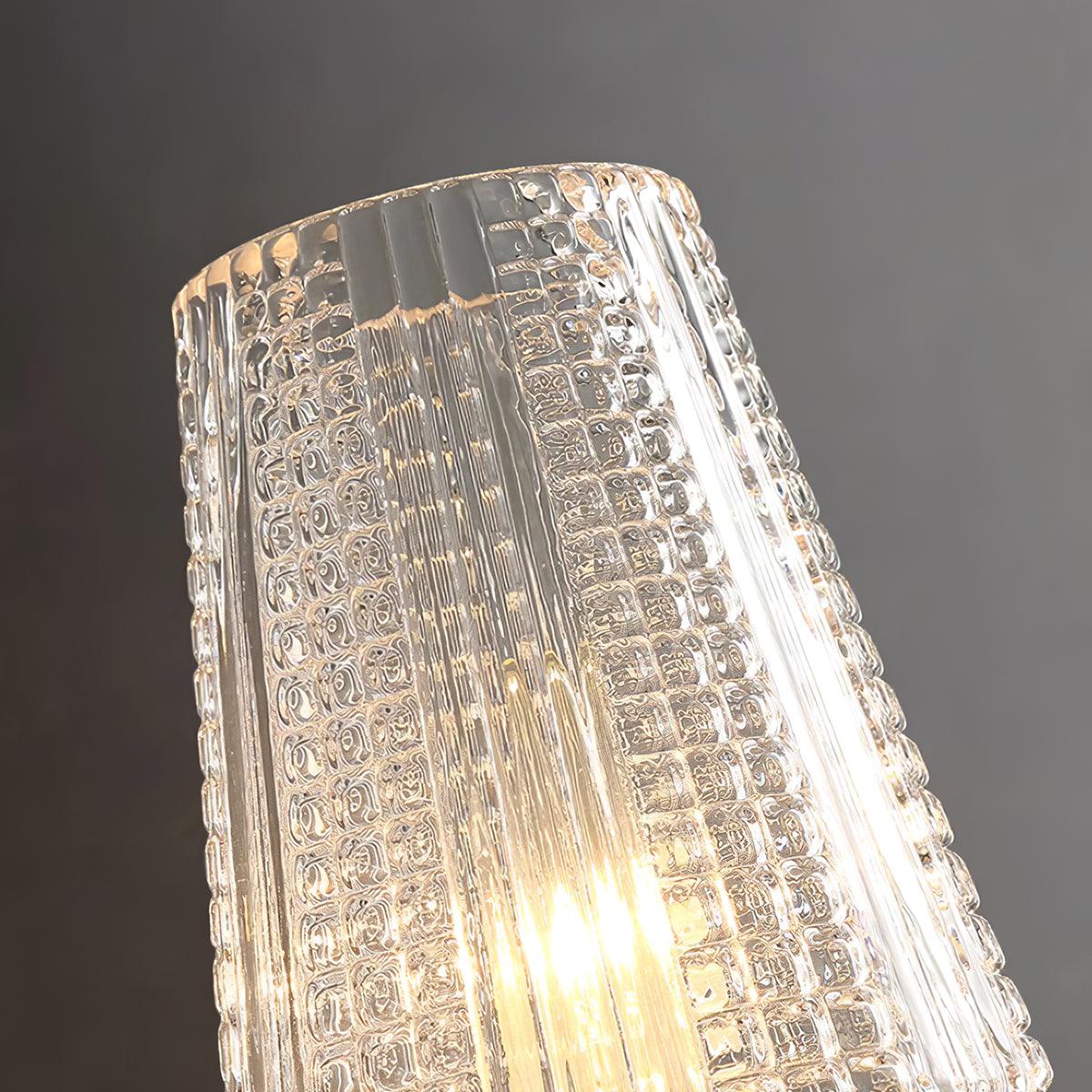 Elyisora Wall Light Brass Crystal Elegant