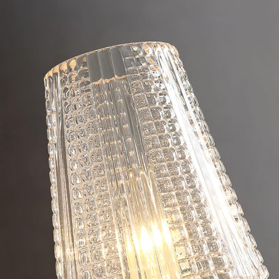 Elyisora Wall Light Brass Crystal Elegant