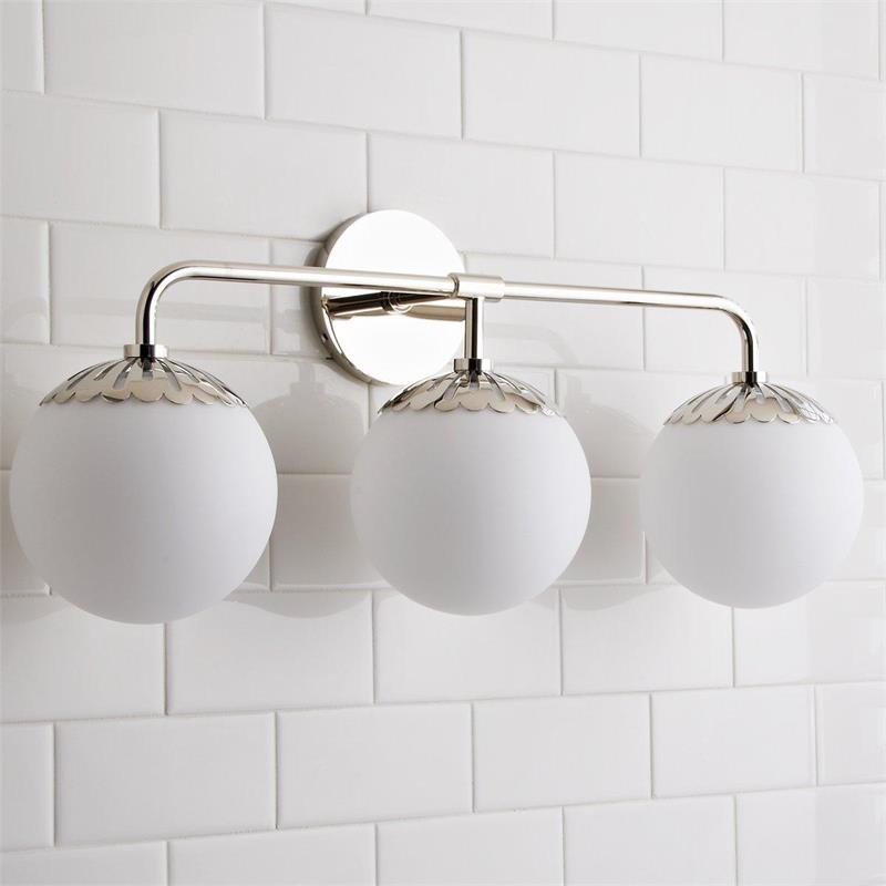 Valentina  Globe Glass Wall Lamp
