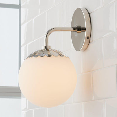 Valentina  Globe Glass Wall Lamp