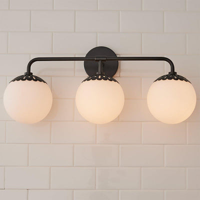 Valentina  Globe Glass Wall Lamp