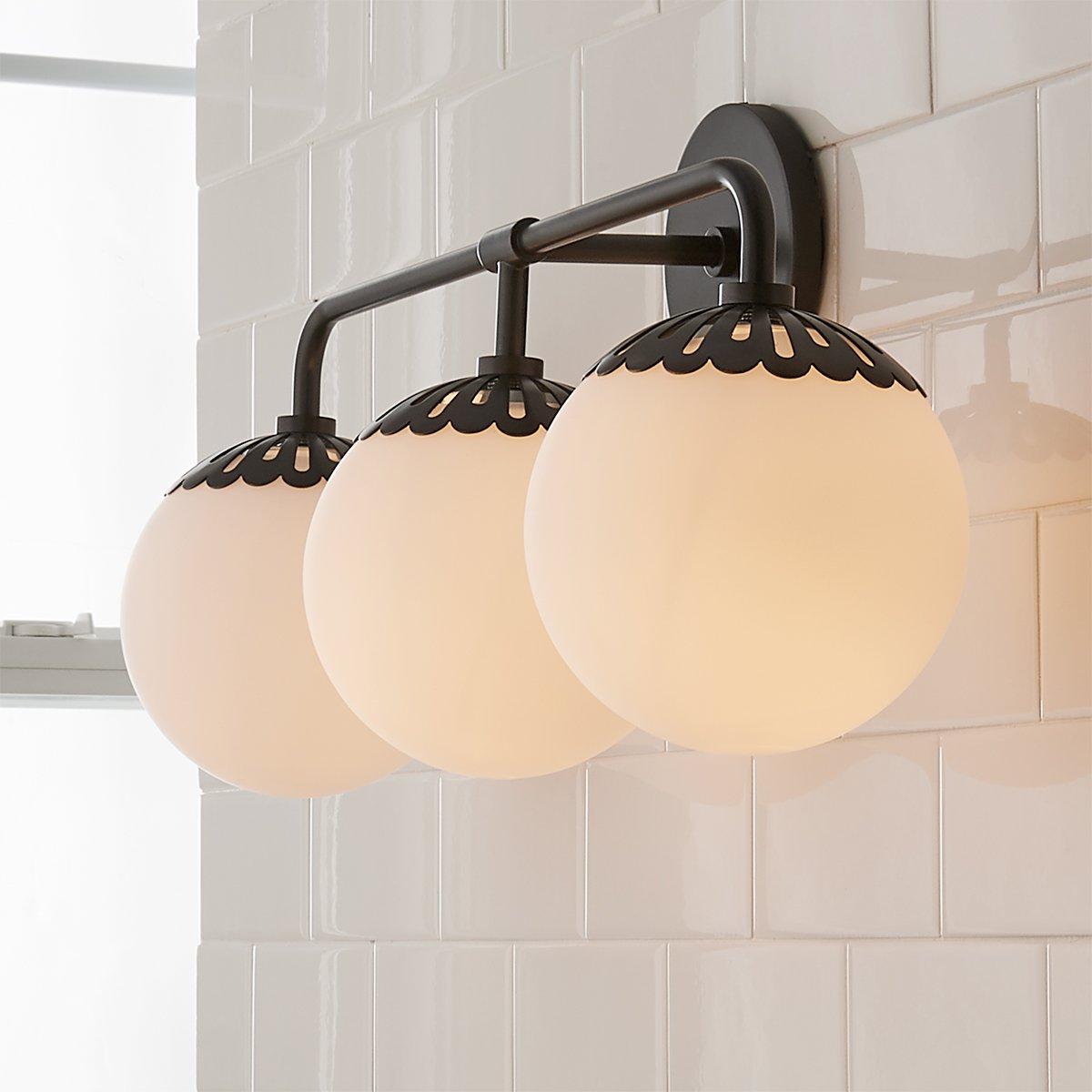 Valentina  Globe Glass Wall Lamp