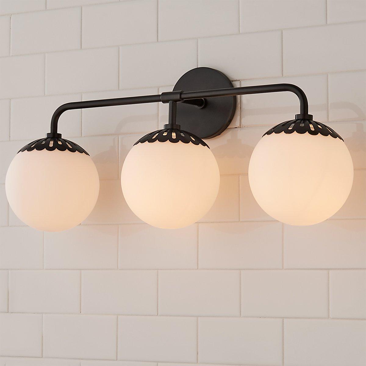 Valentina  Globe Glass Wall Lamp