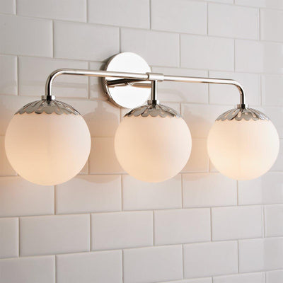 Valentina  Globe Glass Wall Lamp