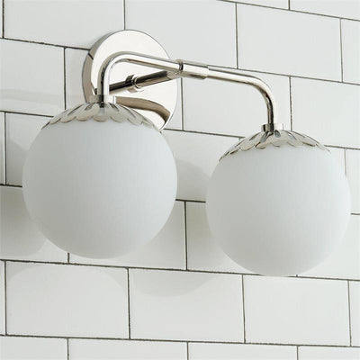 Valentina  Globe Glass Wall Lamp