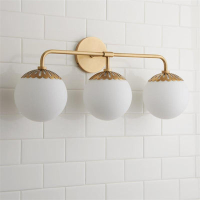 Valentina  Globe Glass Wall Lamp