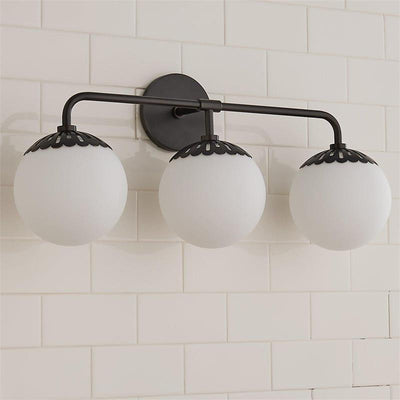 Valentina  Globe Glass Wall Lamp