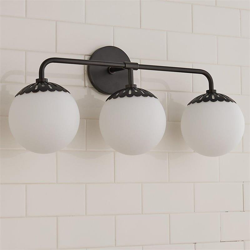 Valentina  Globe Glass Wall Lamp
