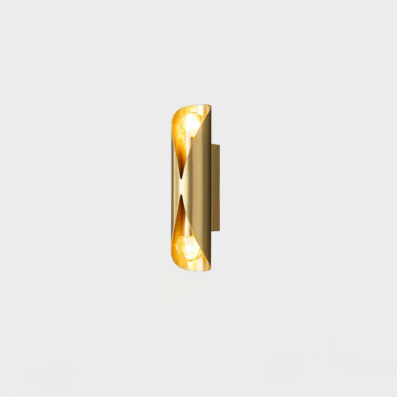 Veyric Diamonds Brass Wall Lamp