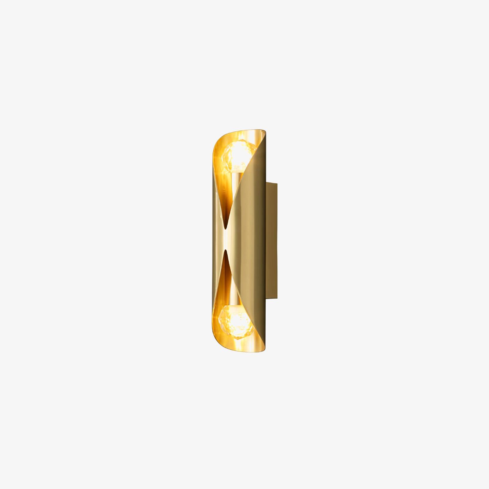 Veyric Diamonds Brass Wall Lamp