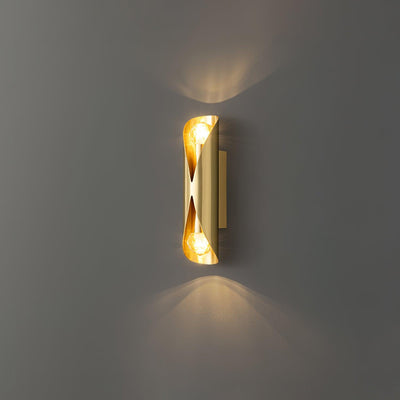 Veyric Diamonds Brass Wall Lamp