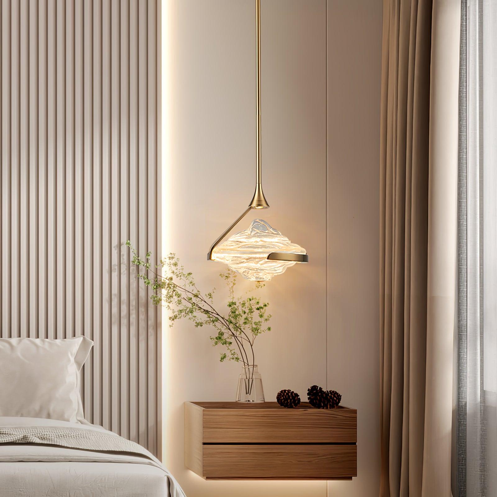 Elyarette Diamond Crystal Pendant Lamp