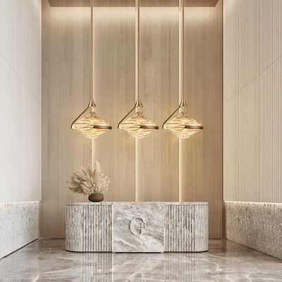 Elyarette Diamond Crystal Pendant Lamp