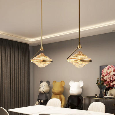 Elyarette Diamond Crystal Pendant Lamp