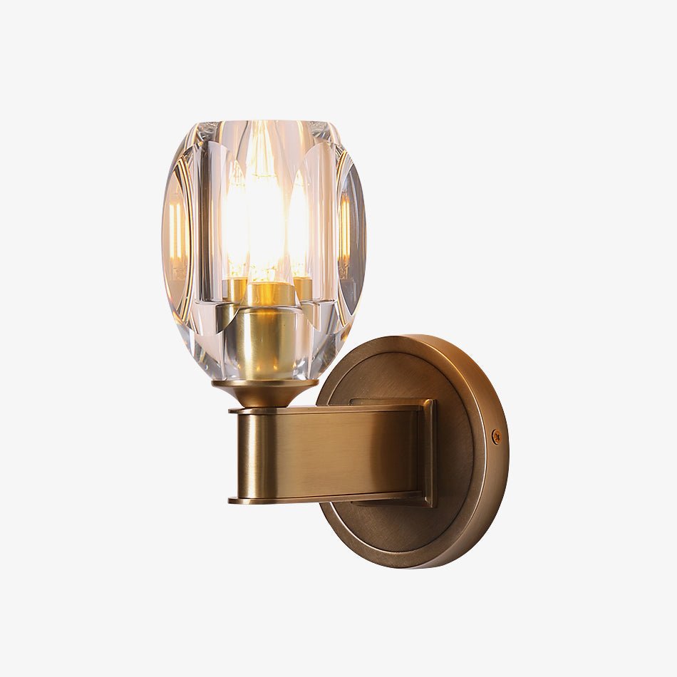 Tostor Wall lamp Premium Nordic Art Diamond Crystal Sconce