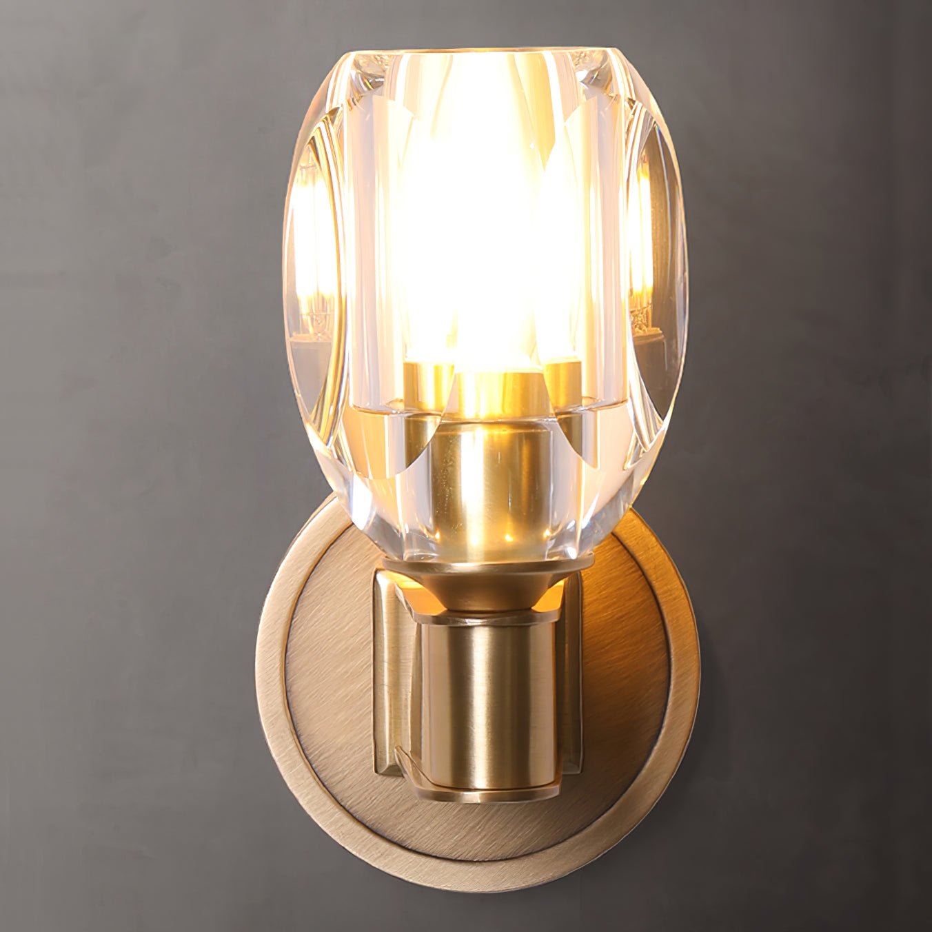 Tostor Wall lamp Premium Nordic Art Diamond Crystal Sconce