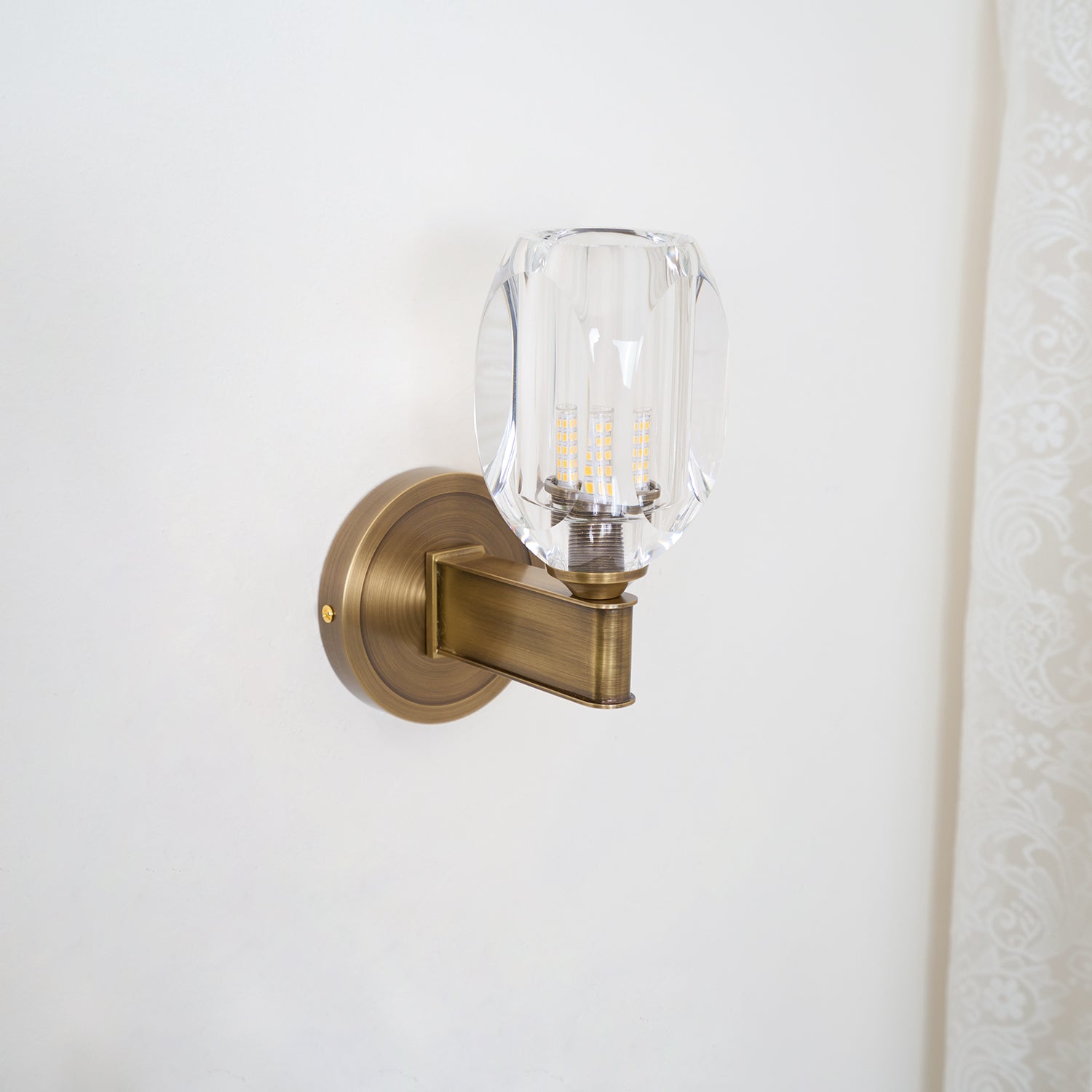 Tostor Wall lamp Premium Nordic Art Diamond Crystal Sconce