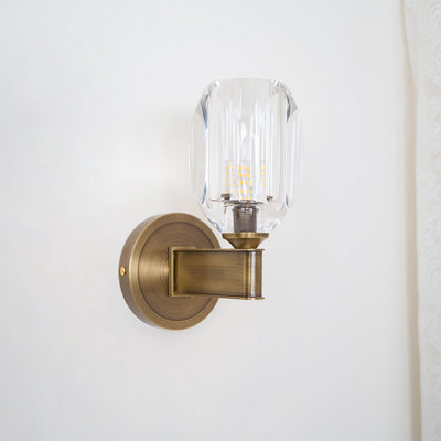 Tostor Wall lamp Premium Nordic Art Diamond Crystal Sconce
