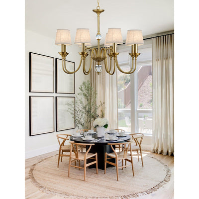 Blur Fabric Chandelier