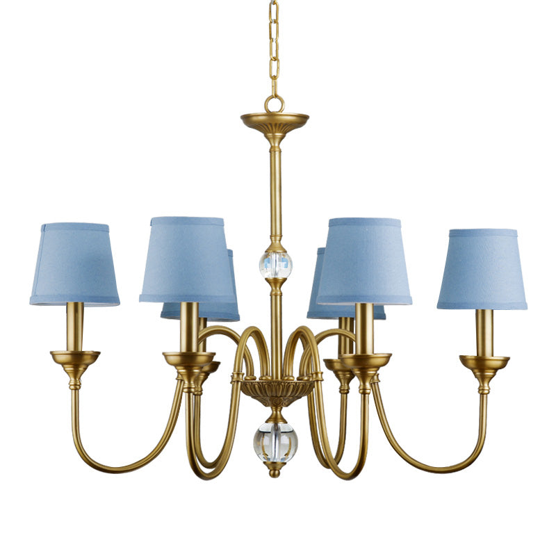 Blur Fabric Chandelier