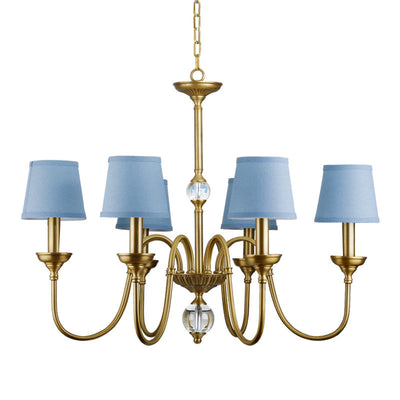 Blur Fabric Chandelier