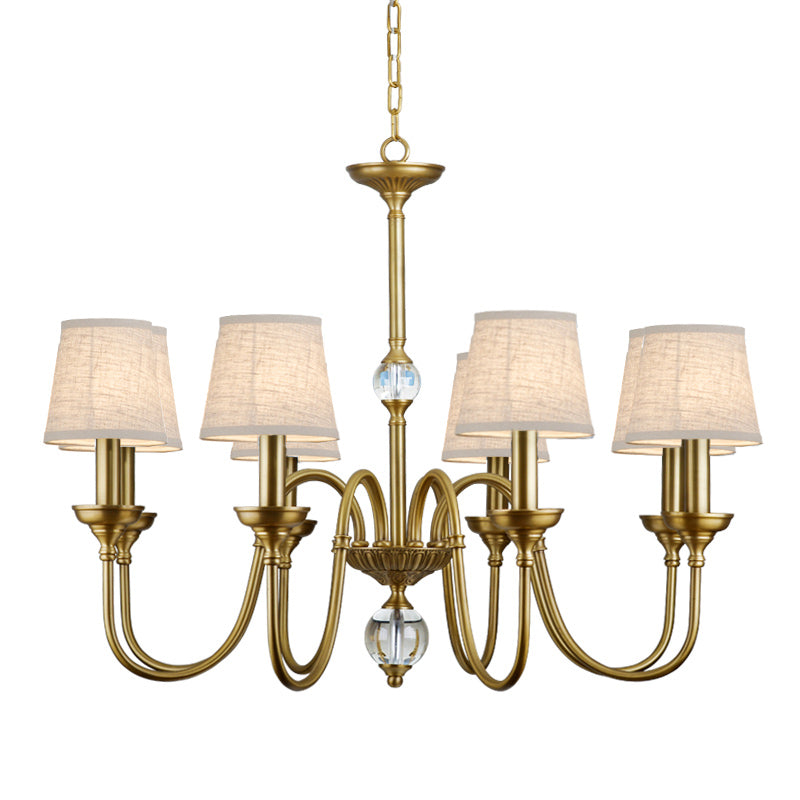 Blur Fabric Chandelier