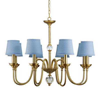 Blur Fabric Chandelier