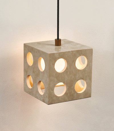 Daxen Travertine Pendant Light